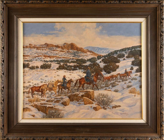 Karin Hollebeke - Last Crest to Fort Duchesne 24" x 36"