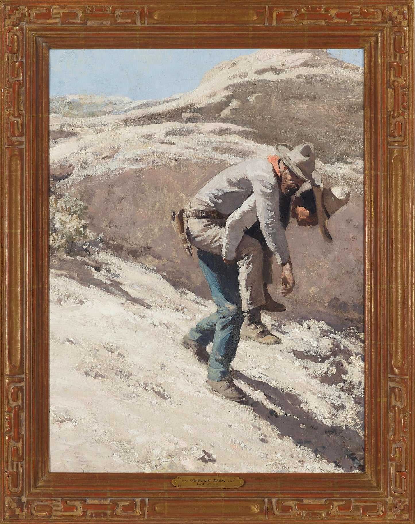 Maynard Dixon - Last Lap 24" x 18"