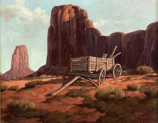 Gary Niblett - Monuments of the Past 1974 16” x 20"