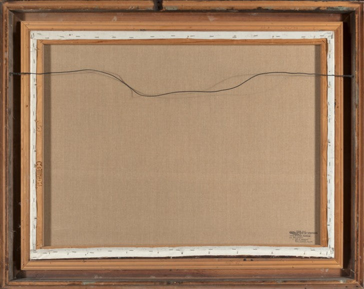 Joe Ruiz Grandee - Moonlit Way of Wolfman Trail 1979 30" x 40"