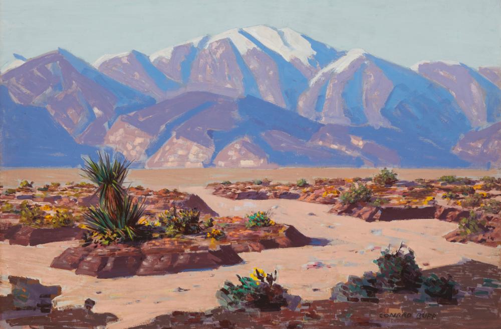 Conrad Buff - Mount Jacinto 20” x 30"