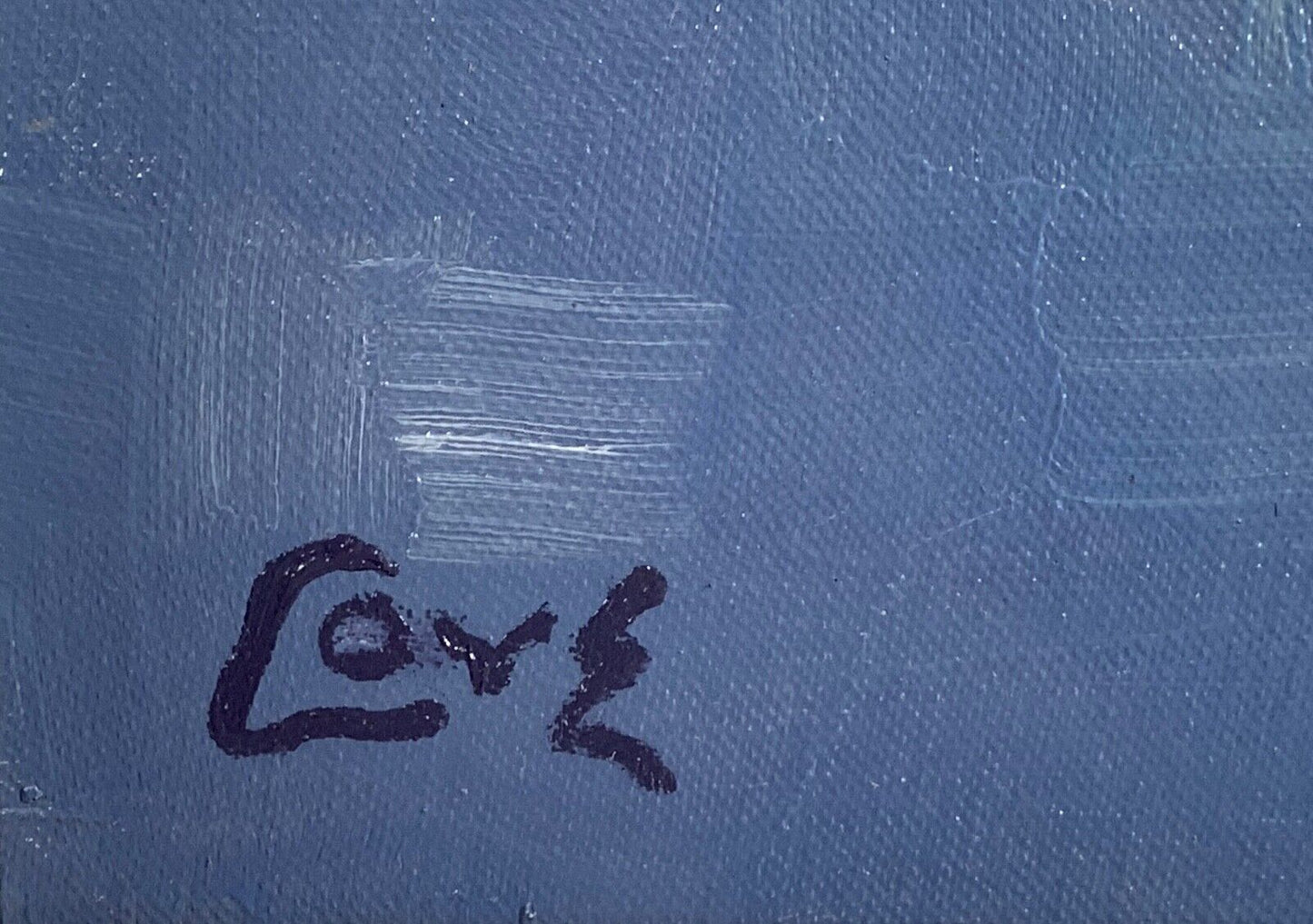 Ralph Love - Mountain Lake 28" x 22"