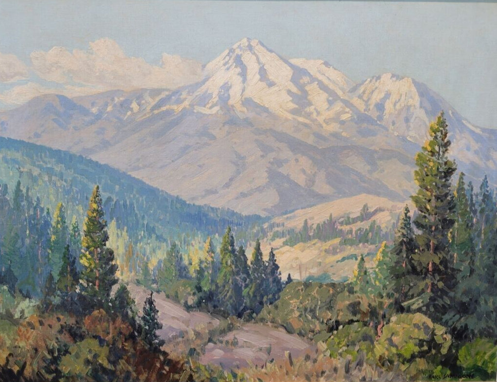 Carl Sammons - Mountain Landscape 18" x 24"