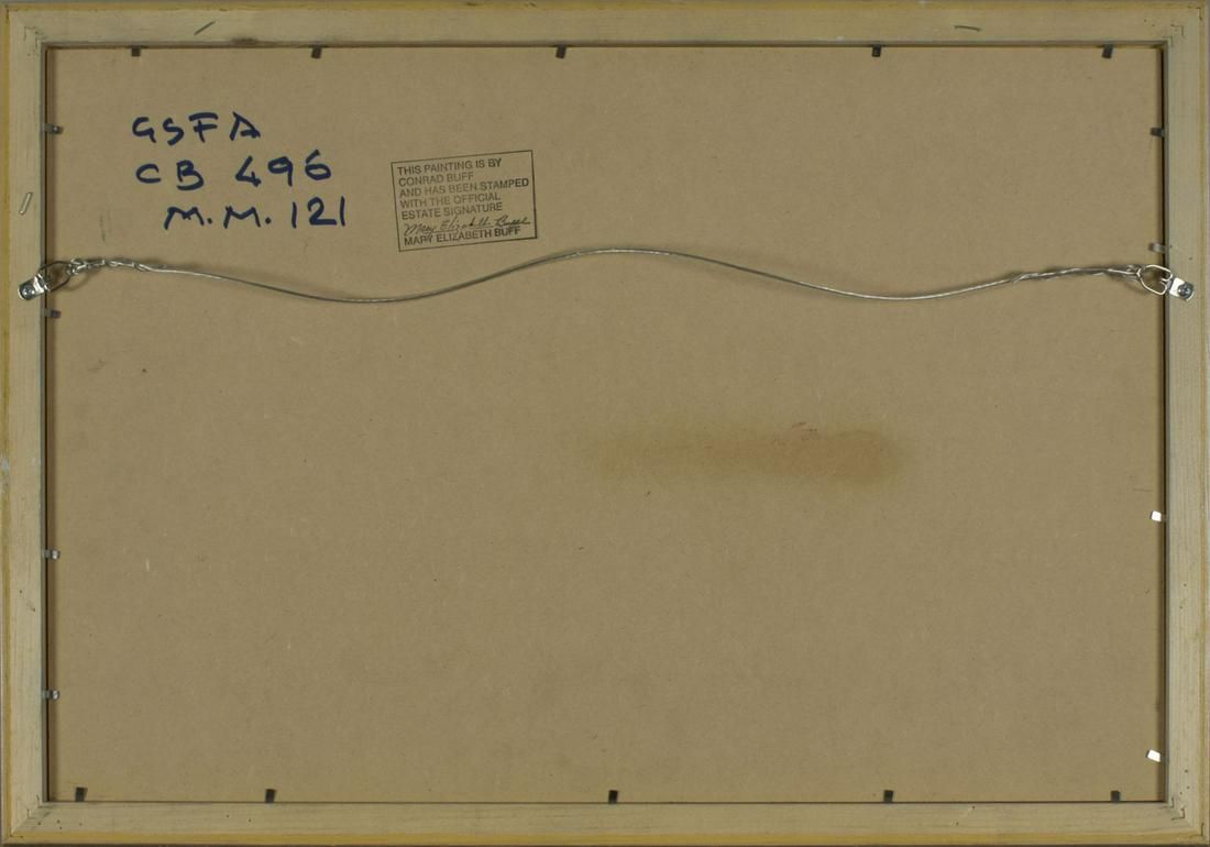 Conrad Buff - Mountain Landscape 16” x 24”