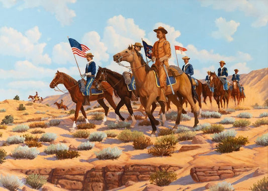 Hal Penrod - Moving Forward 24" x 34"