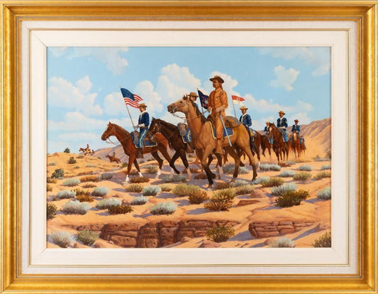 Hal Penrod - Moving Forward 24" x 34"