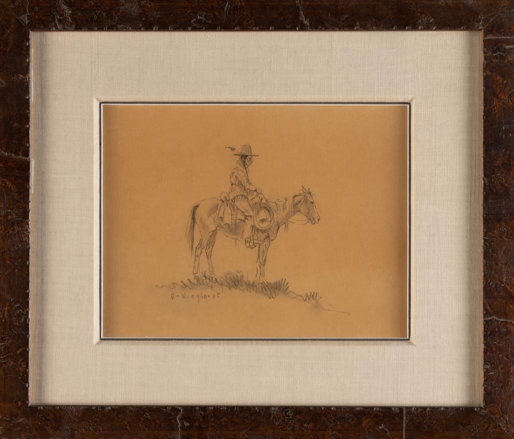 Olaf Carl Wieghorst - Navajo 8" x 11"