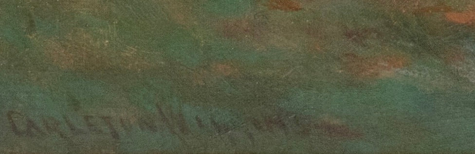 J. Carleton Wiggins - Evening Row 24.5" x 36"