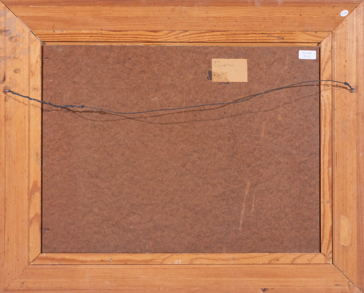 Ken Baxter - City Creek Snow 1974 17.5" x 23.5"