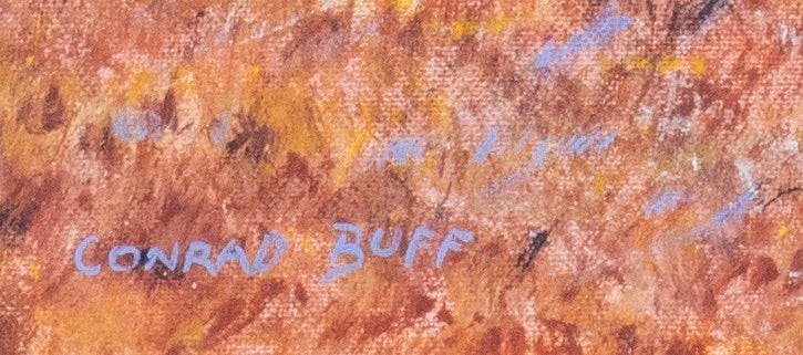 Conrad Buff - Desert Landscape 23.5” x 29.5”