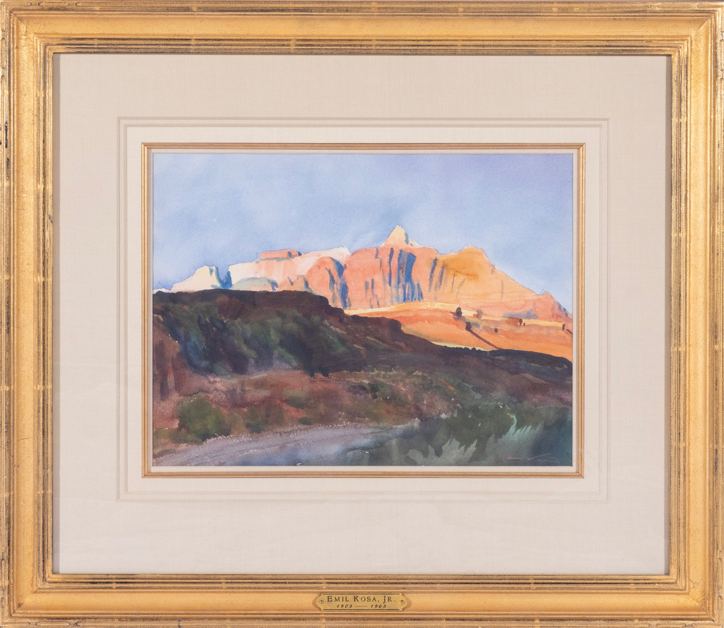 Emil Kosa - Southern Utah 26" x 30"