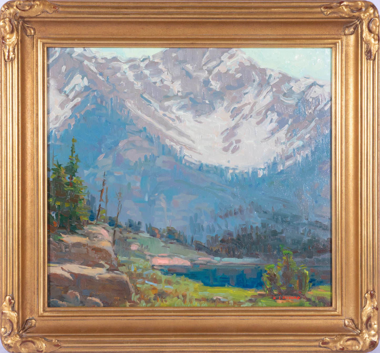 Steve J. Heward - Mt. Nebo 24" x 22"