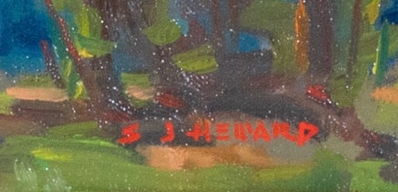 Steve J. Heward - Mt. Nebo 24" x 22"