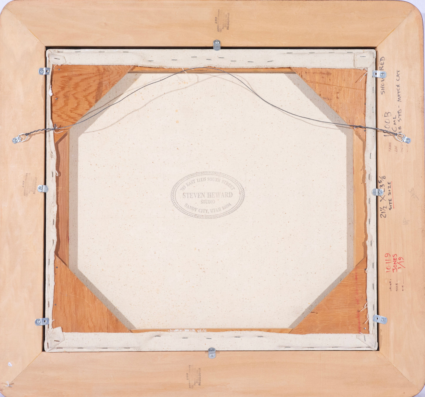 Steve J. Heward - Mt. Nebo 24" x 22"