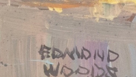 Edmond Woods - Yellow Landscape 18" x 24"