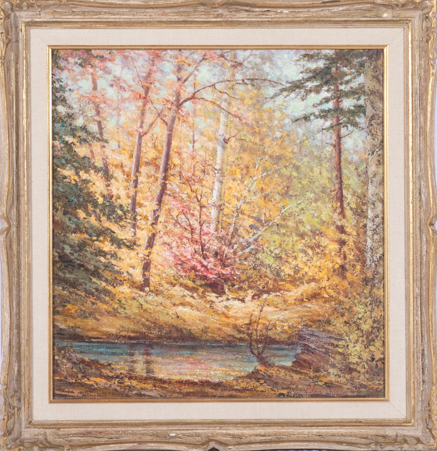 Elsa Erickson Saxod - A Retreat 19" x 20"