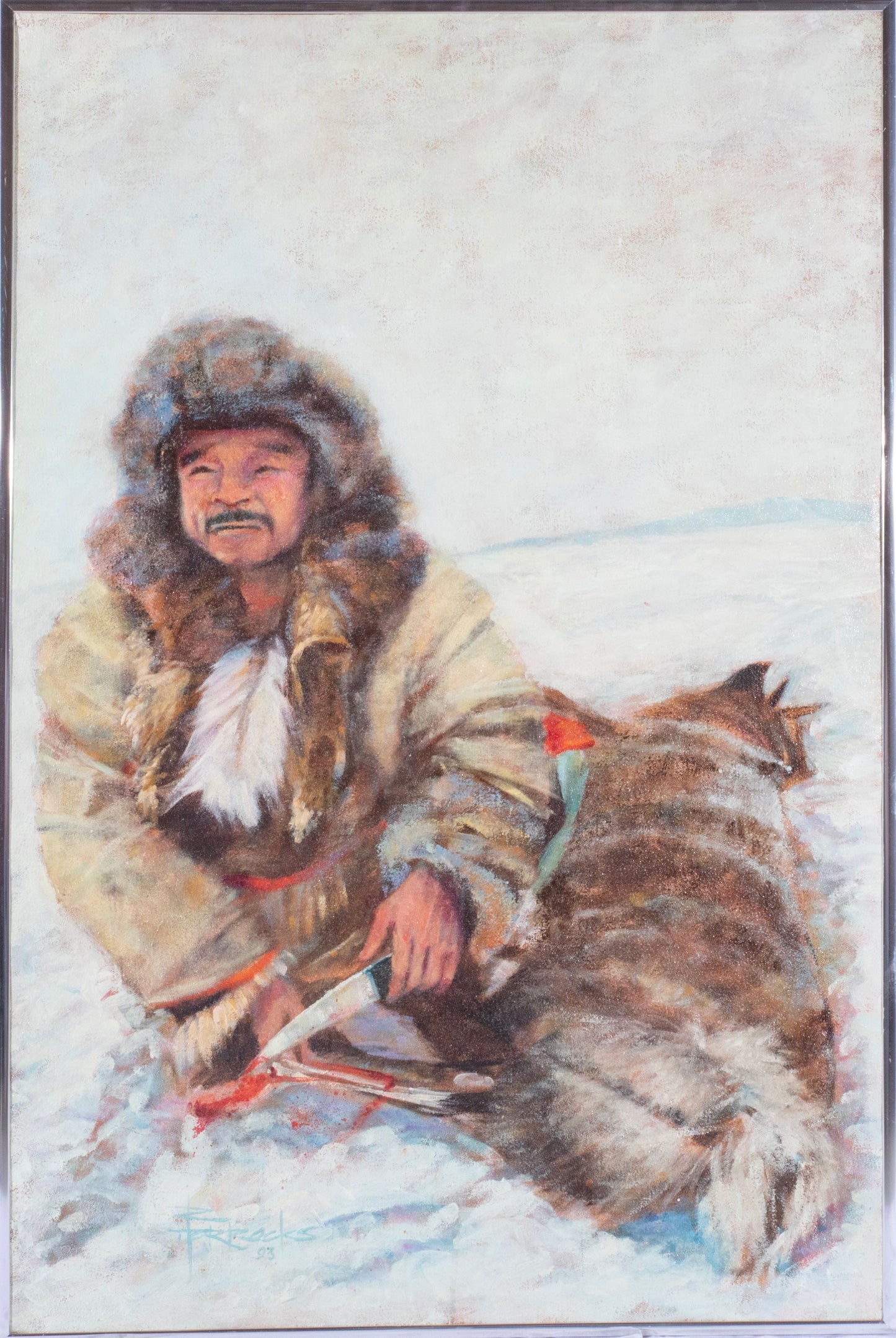 Richard Horrocks - Fyodor Eleneut 1993 23.5” x 35.5”