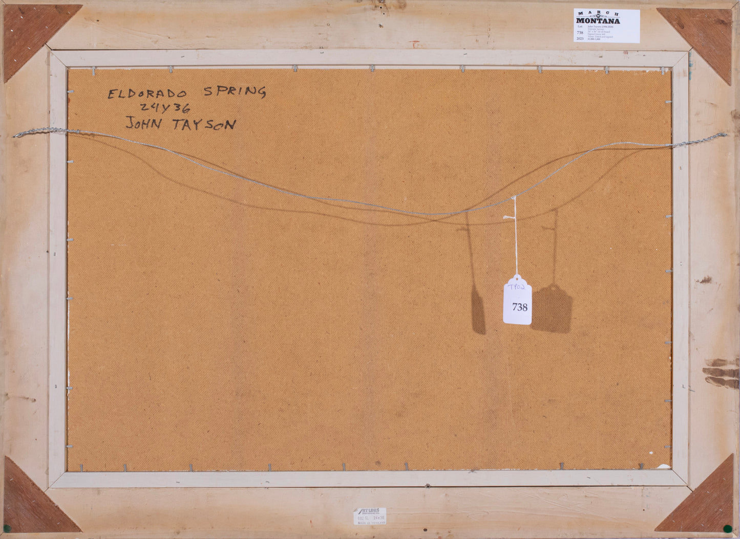 John Tayson - Eldorado Springs 24" x 36"