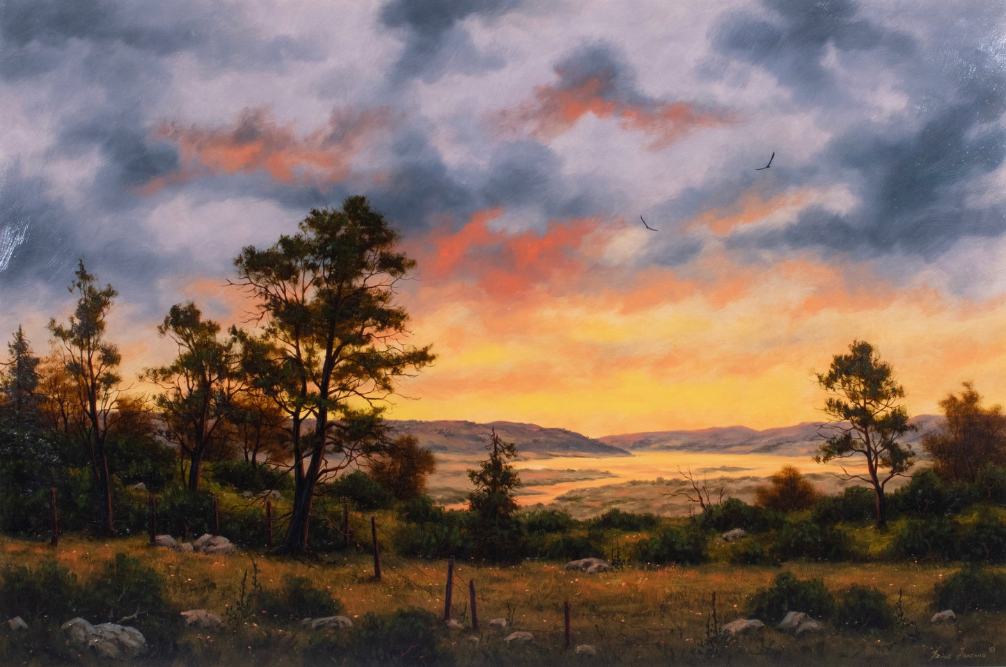 Heinie Hartwig - Sierra Foothills 32" x 48"