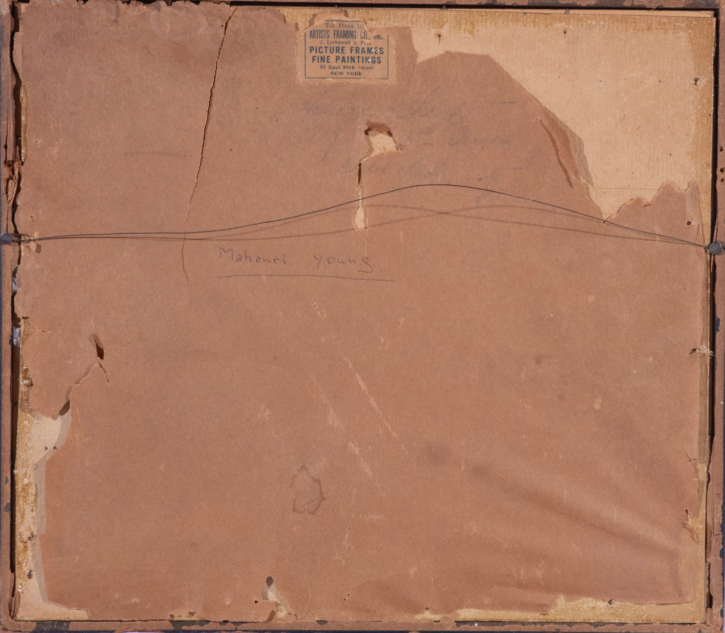 Mahonri Mackintosh Young - Donkey and Her Offspring 4.5" x 6.5"