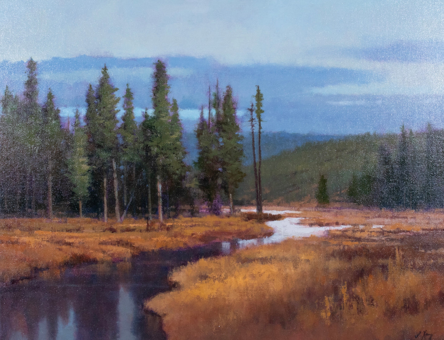 Shanna Kunz - Tributary 36" x 44"