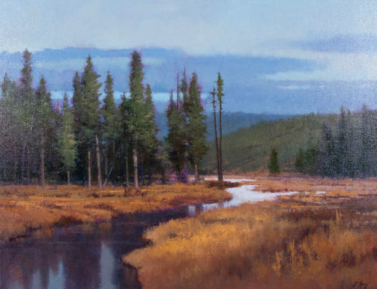 Shanna Kunz - Tributary 36" x 44"