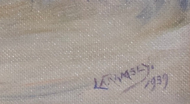 Lewis A. Ramsey - Desert Landscape 1939 24" x 36"