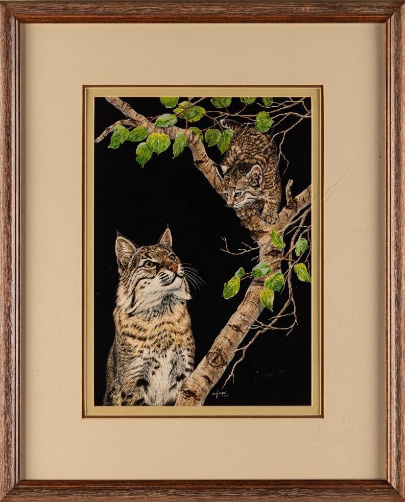 Mimi Grant - No Lesson Needed 1992 13.75” x 9.5”