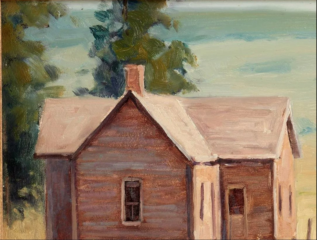 Kimbal Warren - Old Ranch Home 9" x 12"