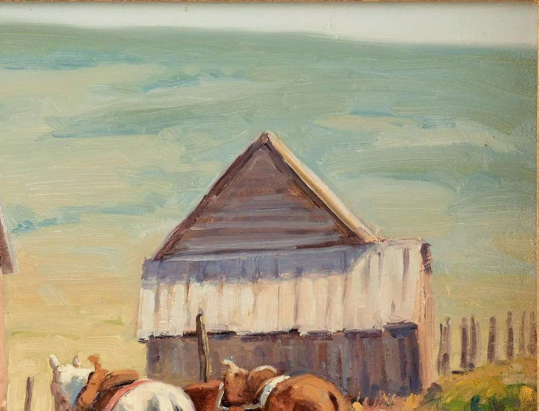 Kimbal Warren - Old Ranch Home 9" x 12"