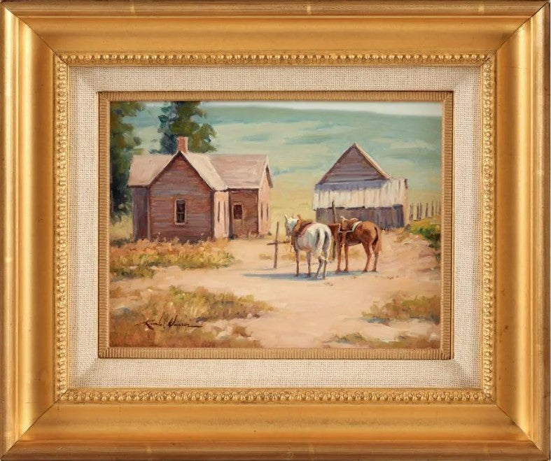 Kimbal Warren - Old Ranch Home 9" x 12"