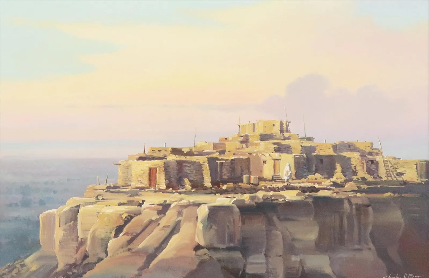 Charles H. Pabst - Oraibi 23.25" x 35.25"