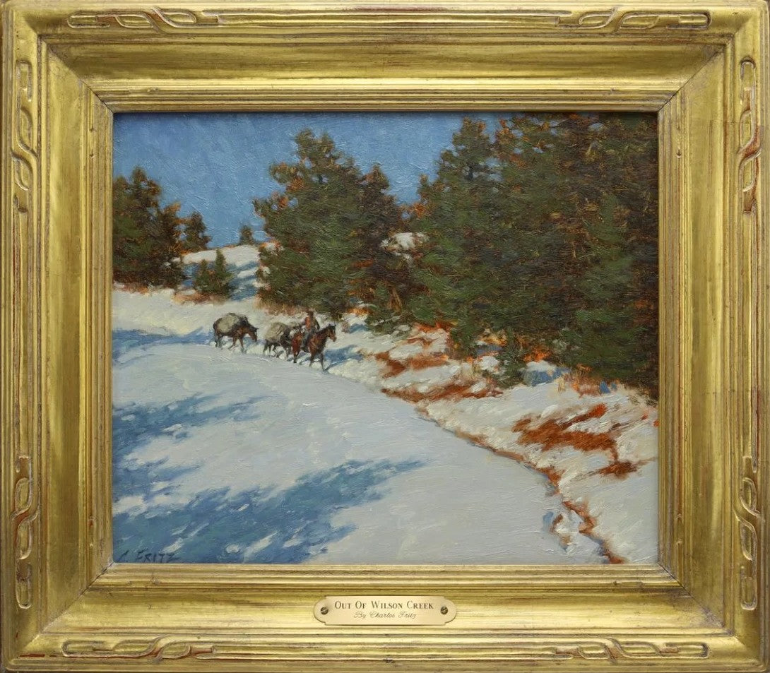 Charles Fritz - Out of Wilson Creek 10" x 12"
