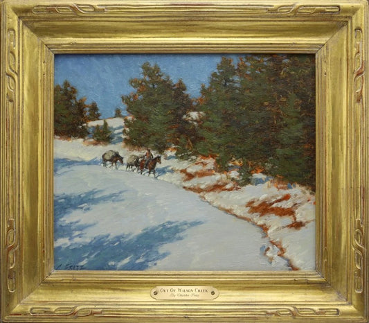 Charles Fritz - Out of Wilson Creek 10" x 12"