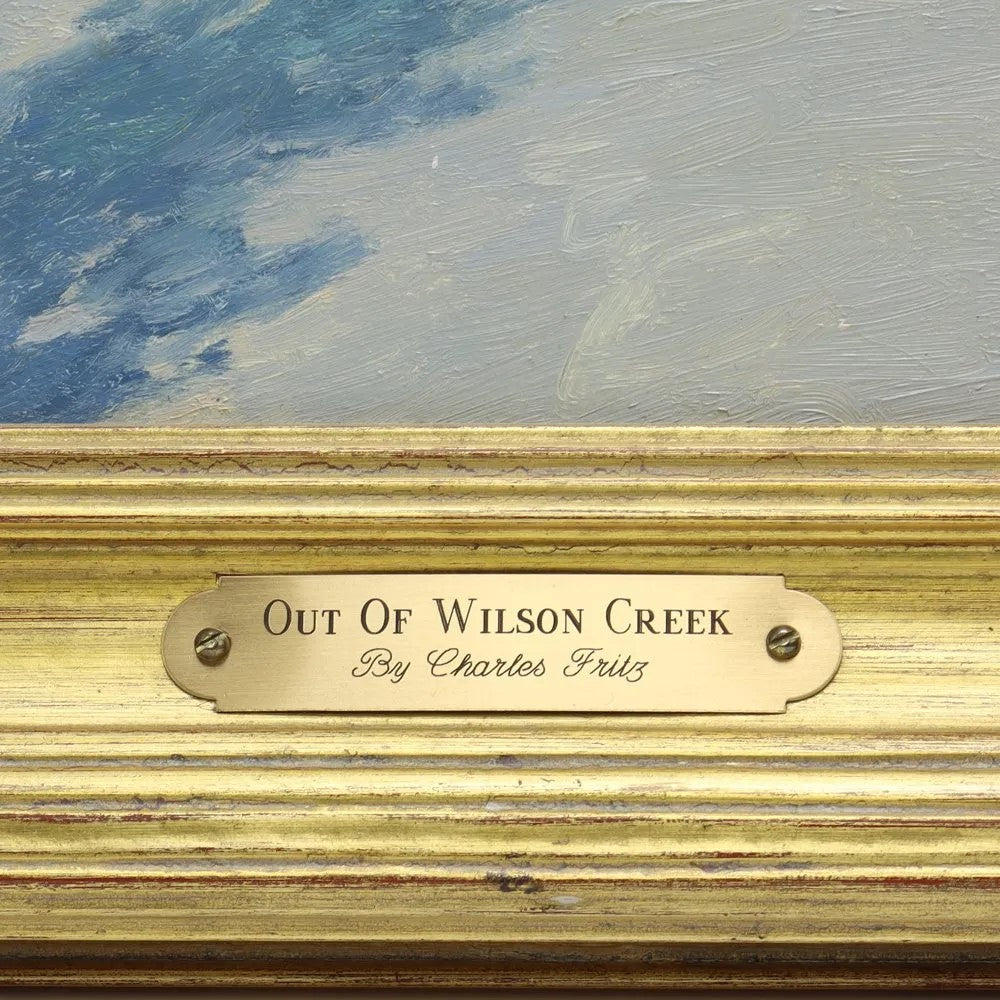 Charles Fritz - Out of Wilson Creek 10" x 12"