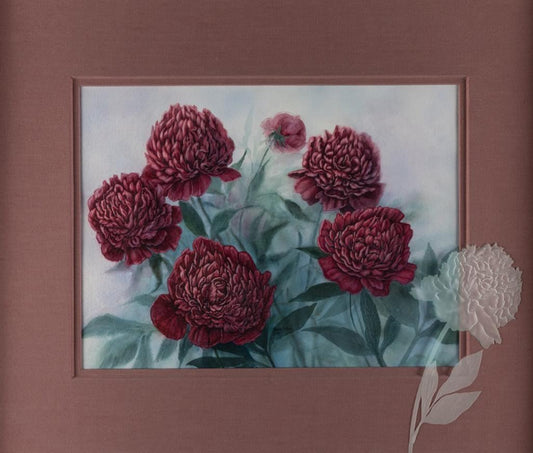 Marcia Ballowe - Peonies 26" x 30"