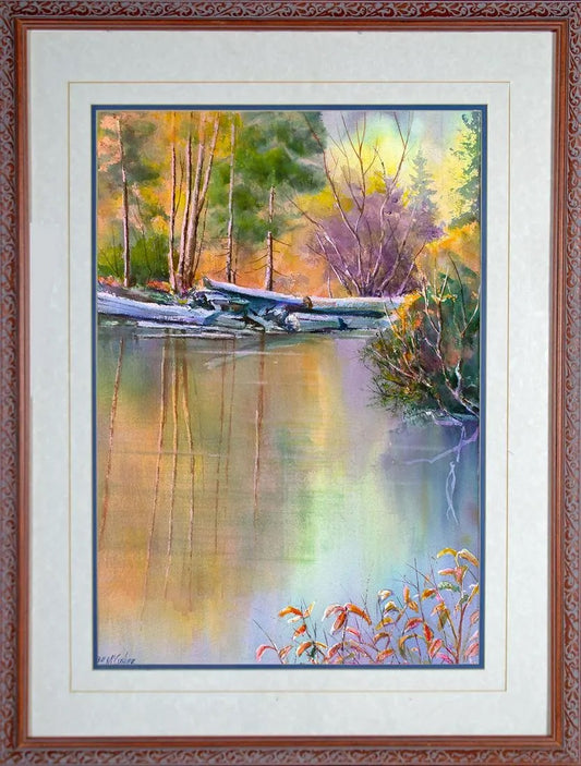 Bill McCusker - Quiet Water 25" x 17.5"