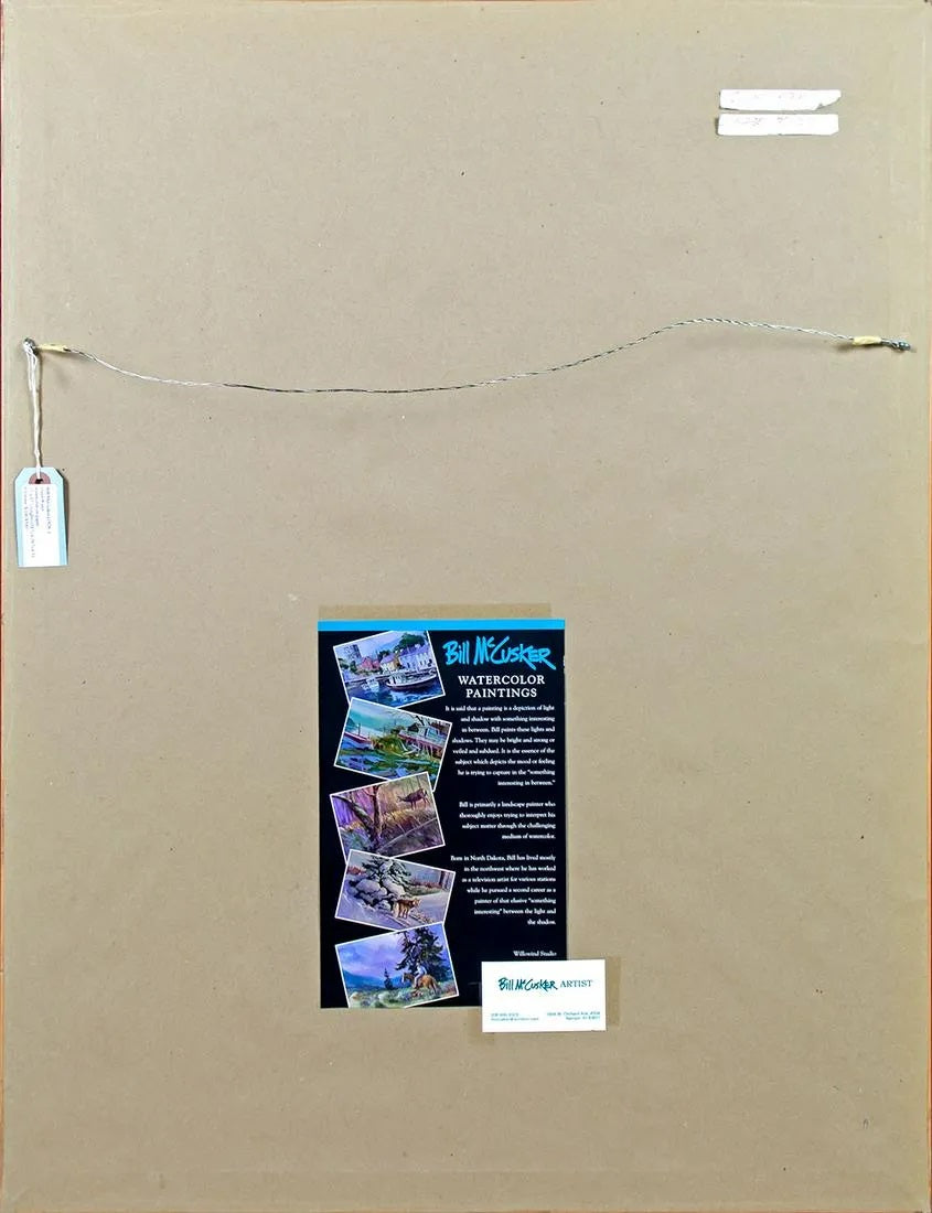 Bill McCusker - Quiet Water 25" x 17.5"