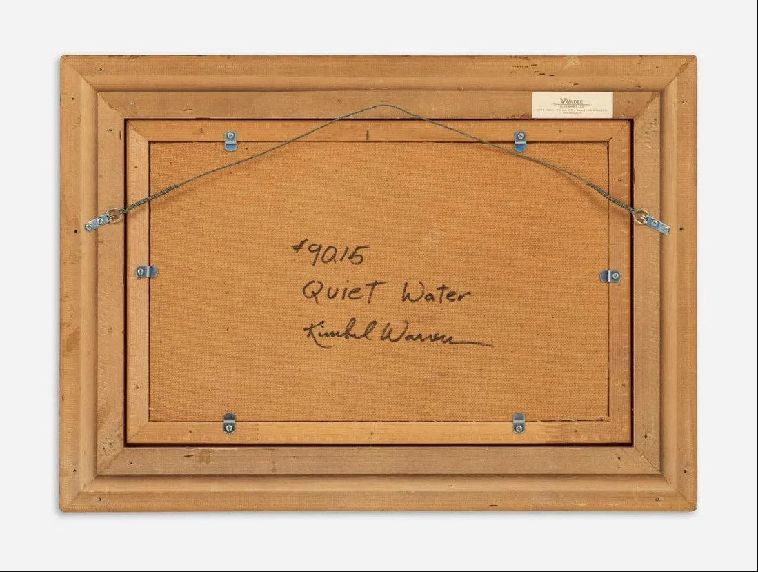 Kimbal Warren - Quiet Water 12" x 20"