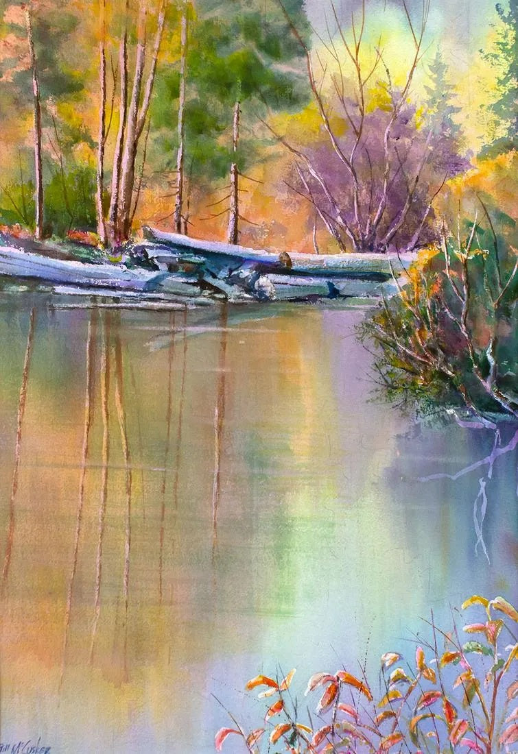 Bill McCusker - Quiet Water 25" x 17.5"