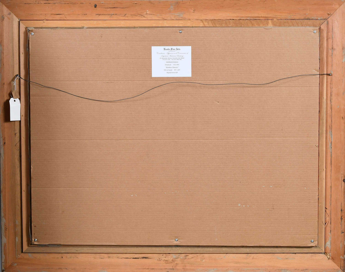 Thomas E. Mails - Rainbow Dancers 1976 30" x 40"