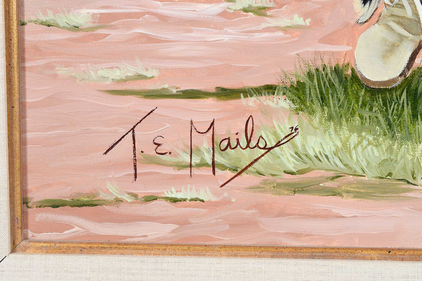 Thomas E. Mails - Rainbow Dancers 1976 30" x 40"