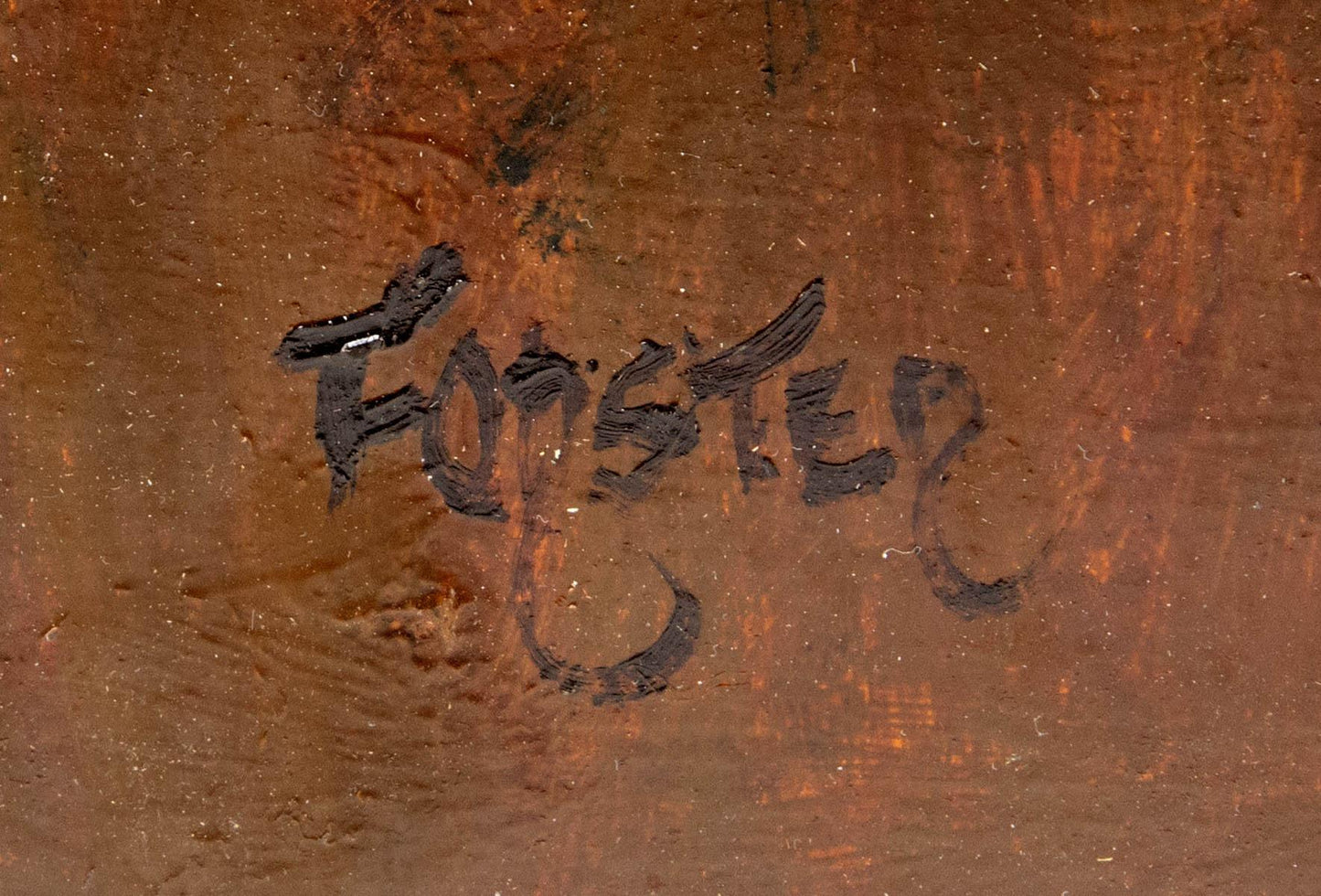 Paul Peter Forster - Red Dress in the Forest 48” x 48"