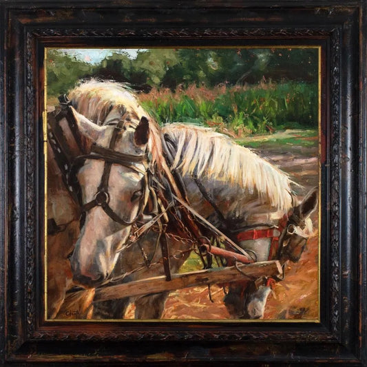 Wanda Choate - Red Halter 30" x 30"