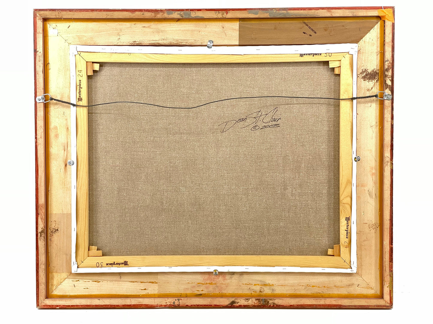 Dean St. Clair - River Crossing 2003 24” x 30”