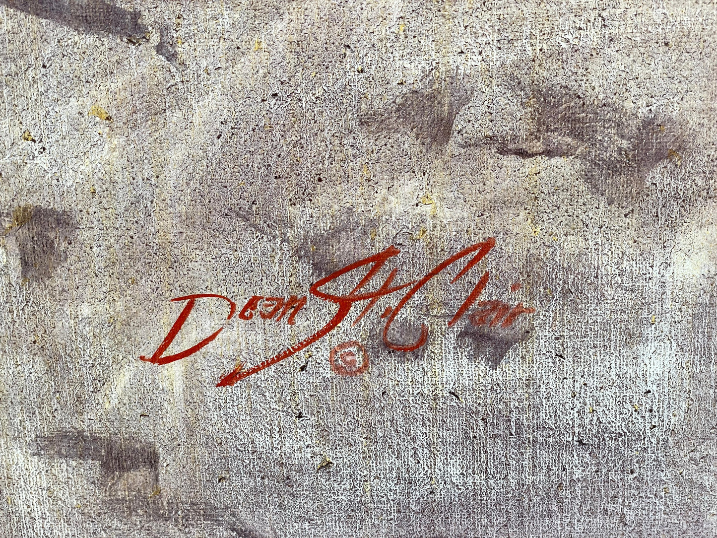 Dean St. Clair - River Crossing 2003 24” x 30”