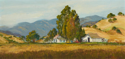 Wilfrid Taylor Mills - Rural Landscape 13.75” x 29.5”