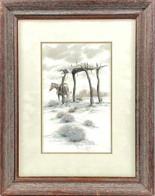 Travis Humphreys - Sacred Ground 11" x 7"