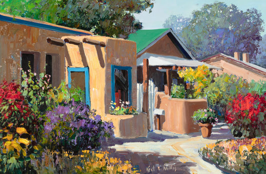 Kent Wallis - Santa Fe Hideaway 24" x 36"