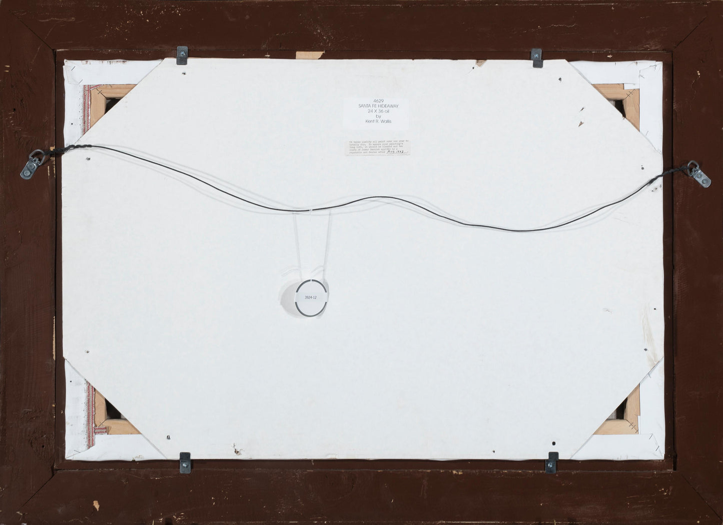 Kent Wallis - Santa Fe Hideaway 24" x 36"